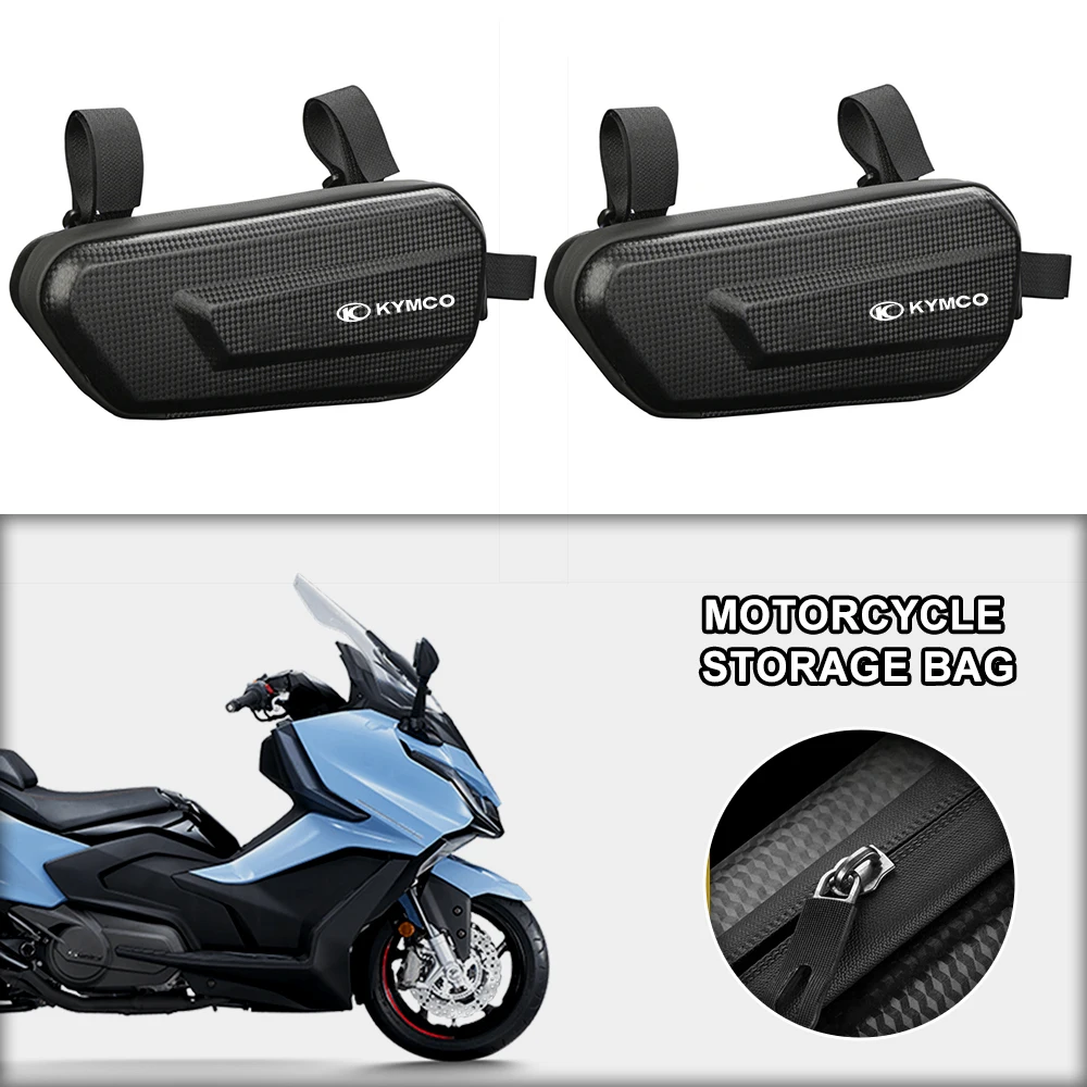 360° Waterproof Protection Hard Shell 3L Motorcycle Gear Bag For KYMCO AK550 X-Town 300i People S 300i Like 200i GP K-Pipe