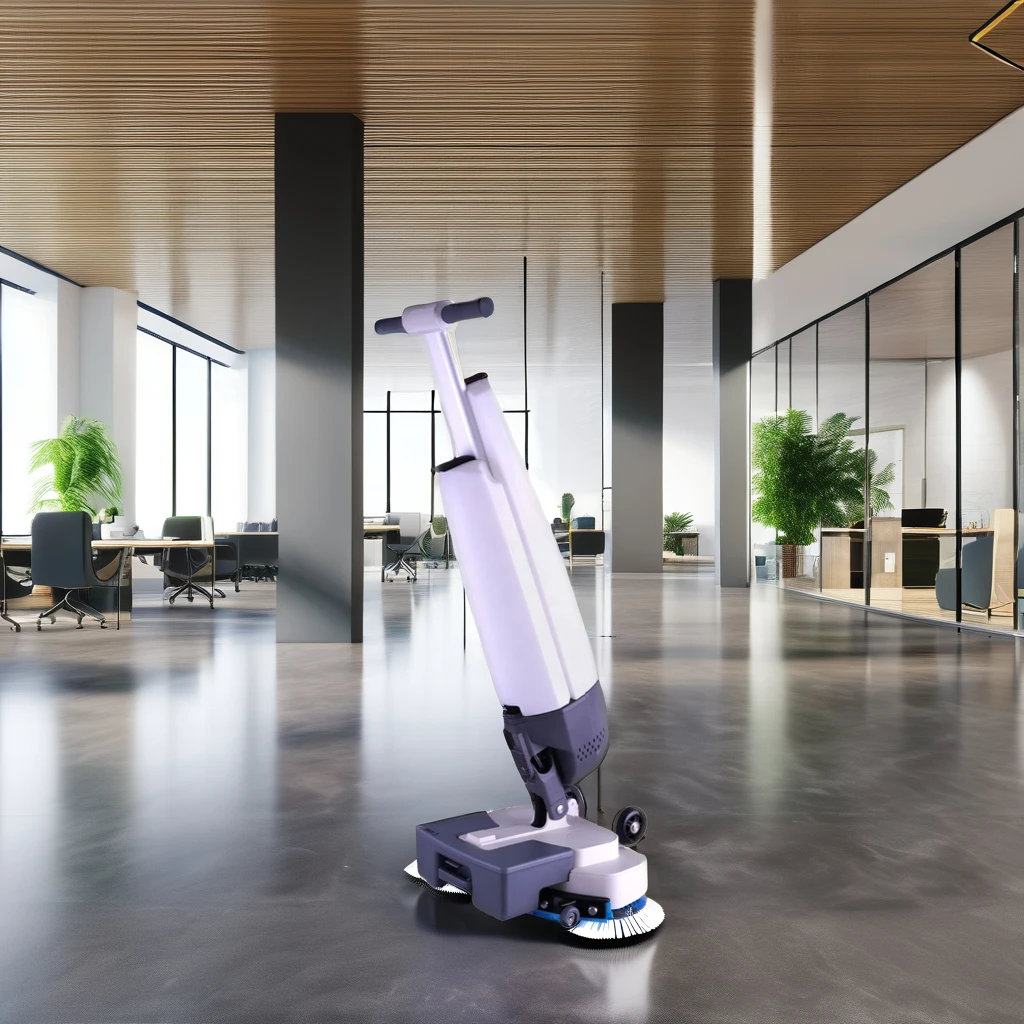 Fast Cleaning Floor Machine for Office and  House hold Cleaning Floor Sweeper Walk-Behind Floor Scrubber