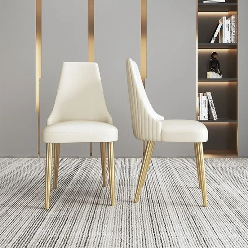 

Design Waiting Soft Dining Chairs Living Room Soft Chair Backrest Minimalist Relaxing Portable Salle Manger Home Furniture