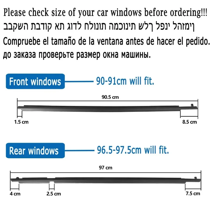 Window Weatherstrip For Toyota RAV4 2009-2012 Belt Trim Waterproof Front Rear Outer Windows Glass Sealing Rubber Strips