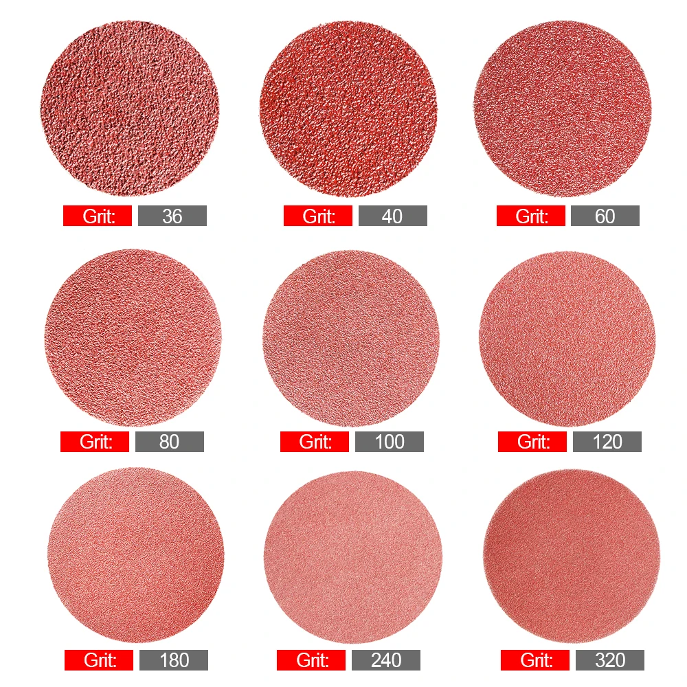 2 "50Mm Rolvergrendeling R-Type Snelwisselschijven Korrelschuurschijf Metalen Oppervlakteconditionering Slijpaccessoires