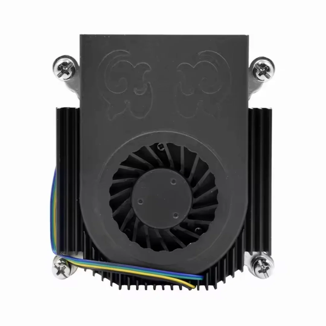 Ultra-thin NAS All-in-One Cooler 1150 Socket Side Air Outlet Heat Pipe Dual Ball Bearing CPU Heatsink Compatible i7-1700 i5-1200