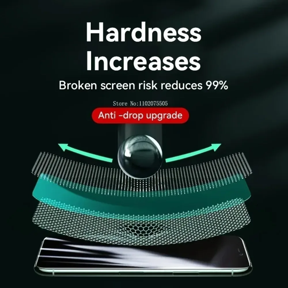 3pcs 9D Tempered Glass for IPhone 11/12/13/14/15/16/17 Promax 14 Pro 16 Plus Full Coverage Protective Film 16E 15 Promax XS XR X view 4