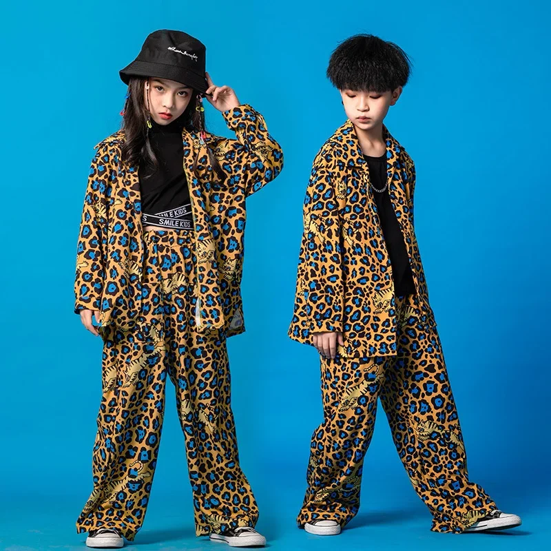 

Hip hop children's clothes children's street dance clothes trendy handsome boys drum performance clothes spring jazz