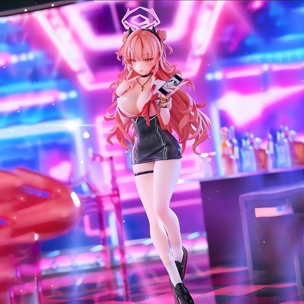 

24 см синий архив Yozakura Kirara фигурка девушки ПВХ игровая статуя аниме модель экшн-кукла для взрослых игрушки подарки