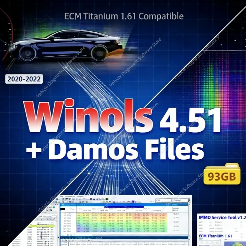 

Горячая новинка! WinOLS 4.51 Полная версия + 93 ГБ WINOLS DAMOS + ECM TITANIUM 1.61 + Инструмент для работы с иммобилайзерами v1.2 + Данные Winols + Программное обеспечение для авторемонта Winols