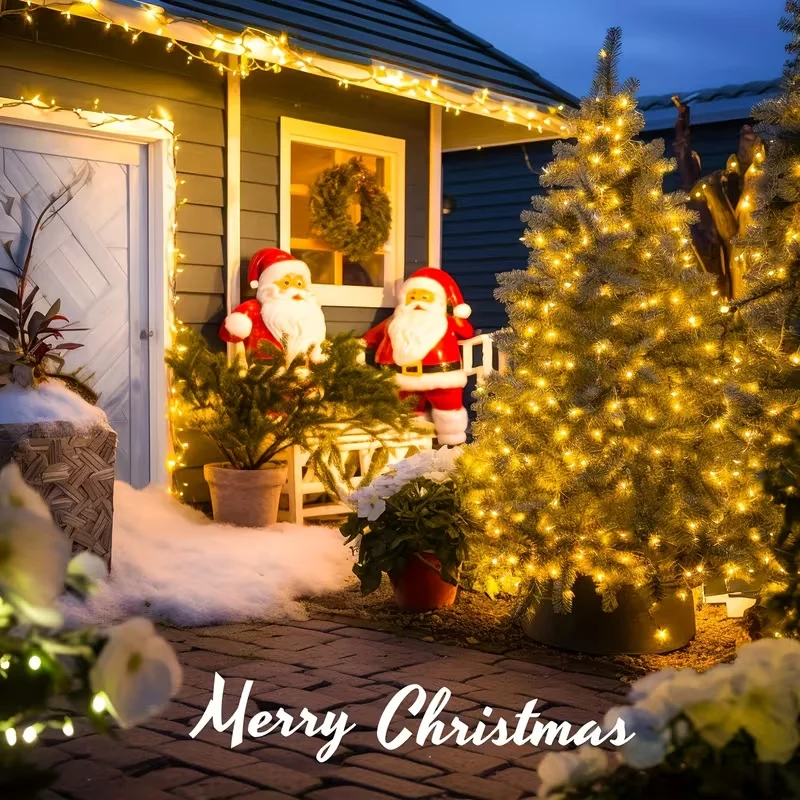 Christmas Fairy Light String 8 Lighting Modes Garden Lights 5/10/20M Festive Decorative Lamp for Indoors Outdoor Yards Wedding