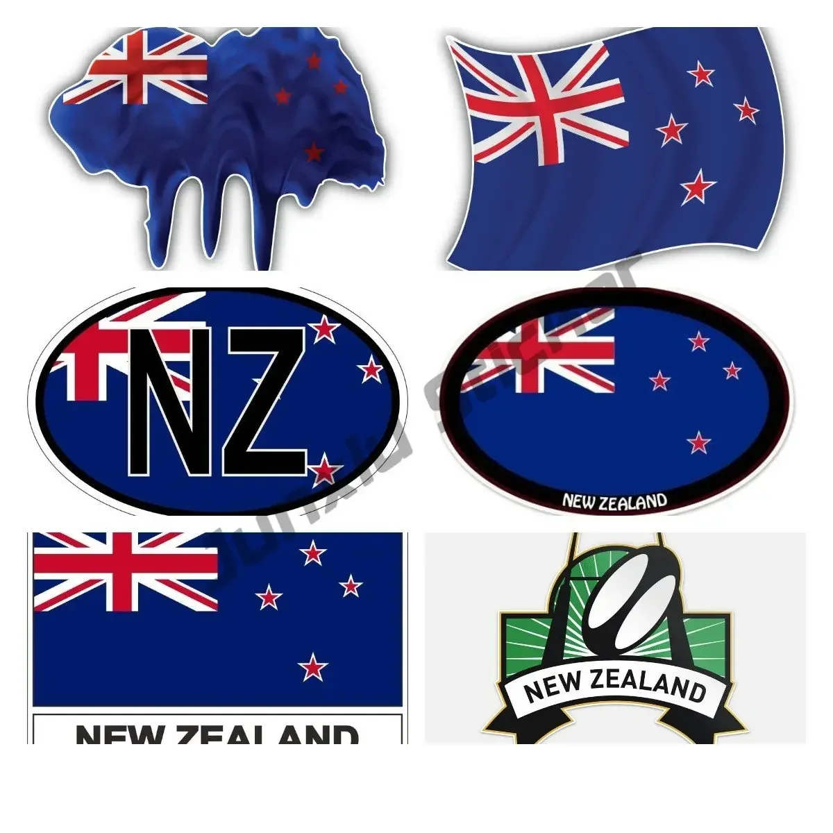 

New Zealand Flag Vinyl Decal Styling Sticker New NZ Travel Truck Van Bumper Accessories