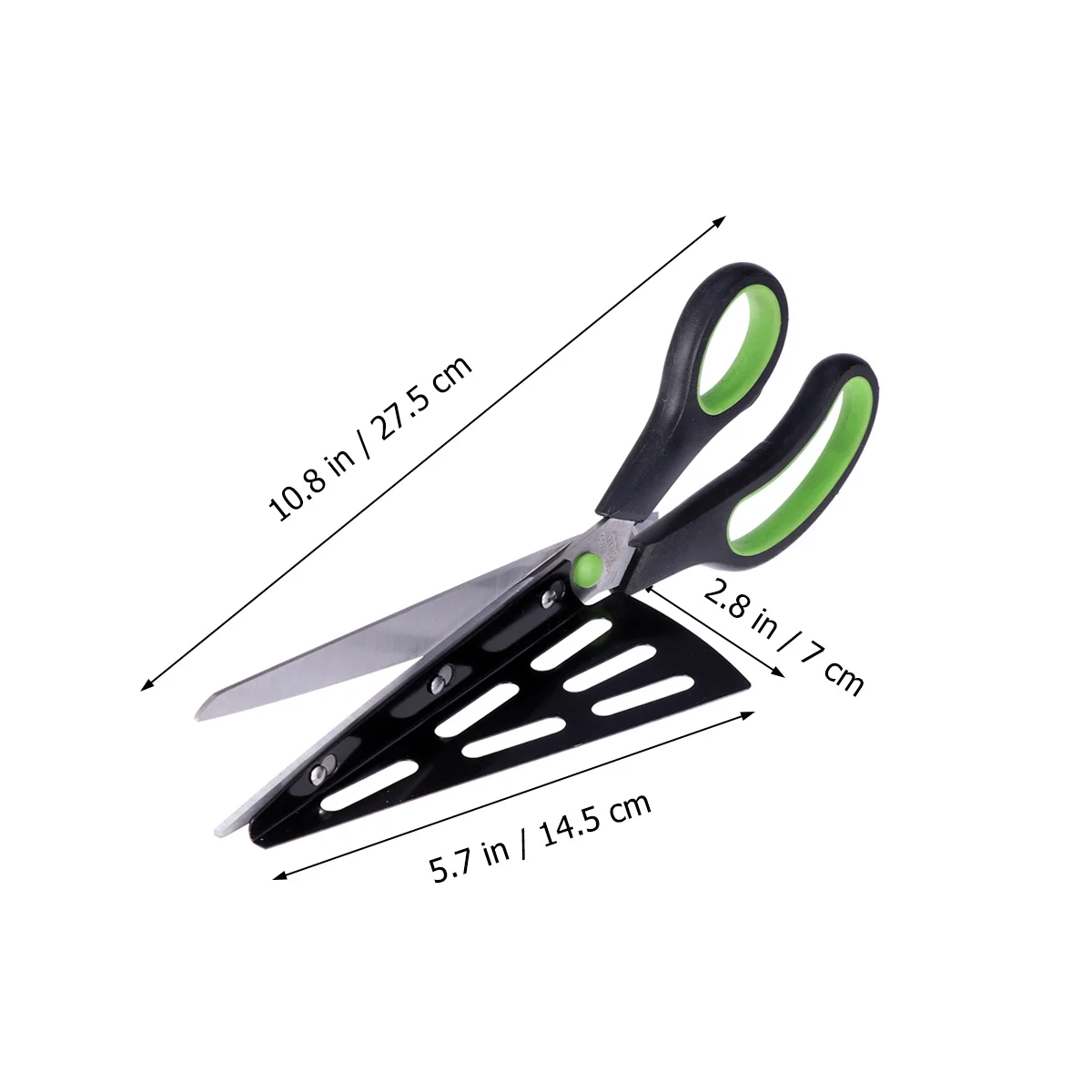 

Multifunctional Stainless Steel Pizza Scissor Detachable Triangle Section Kitchen Scissor Sharp Cutter Slicer Home Kitchen
