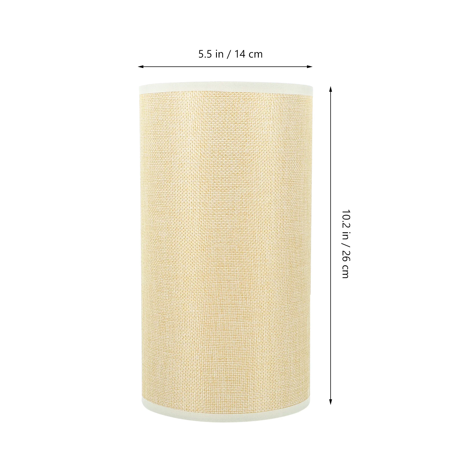 Drum Lamp Shade E27 Linen Cylinder Lamp Shade Spider Construction Lamp Shade Replacement Light Cover Table Floor Lamp