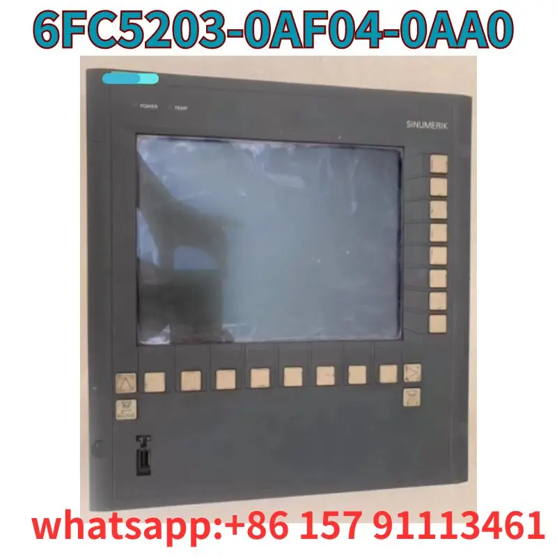 

Used 6FC5203-0AF04-0AA0 touch screen/operation panel tested intact