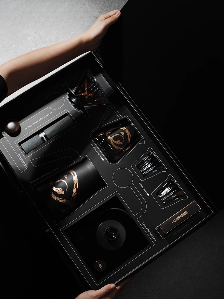 

For MHW-3 Bomber Series Hand-brewed Coffee Pot Set Gift Box