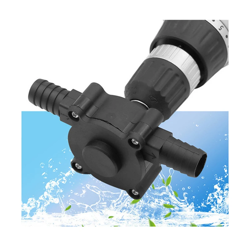 Household Portable Electric Mini Drill Pump Diesel Oil Fluid Water Pump Fish Pond Aquarium Water Pump Tank Fountain Outdoor Tool