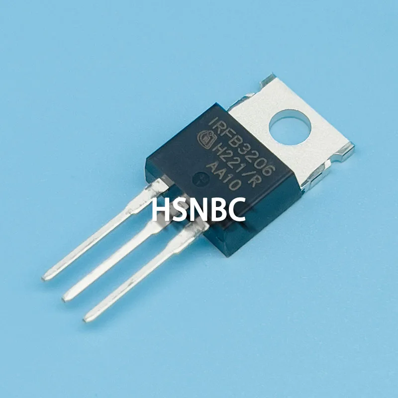 10Pcs/Lot IRFB3206PBF IRFB3206 FB3206 TO-220 60V 210A MOSFET N-Channel Power Transistor 100% New Imported Original