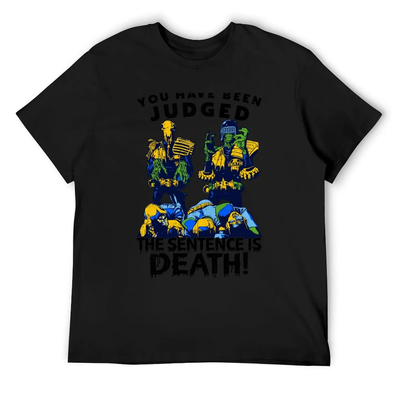 

Judge Death 1983 T-Shirt rapper graphic tees Louboutins T-shirts man mens t shirts