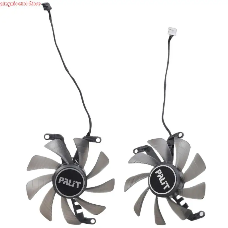 

E8BA 85mm 12V 4Pin Graphics Card Cooling Fan for PALIT 2070 2060 1660 1660 Ti Coolers VGA Fan as Replacement GA91S2U