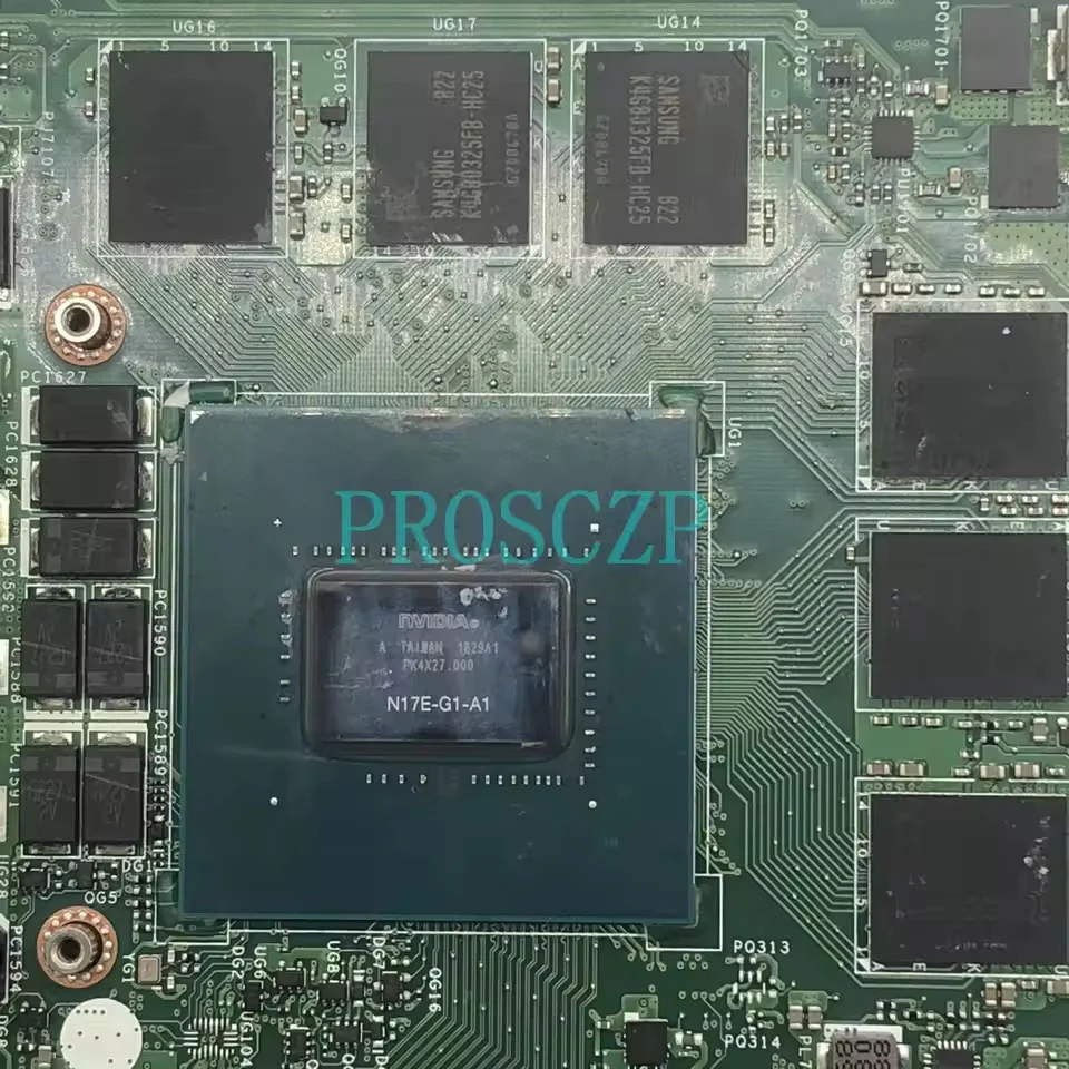 

Материнская плата для ноутбука Acer PH315-51 PH317-52 A717-72G DH53F LA-F991P с i5 i7 8th CPU GTX1060 6 ГБ графического процессора 100% протестировано