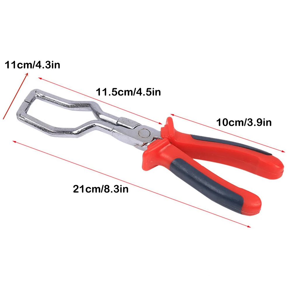 Fuel Line Clip Pipe Plier Disconnect Removal Tool Angled Clips Bundle Remover Repair Tools Fuels Filters Calipers