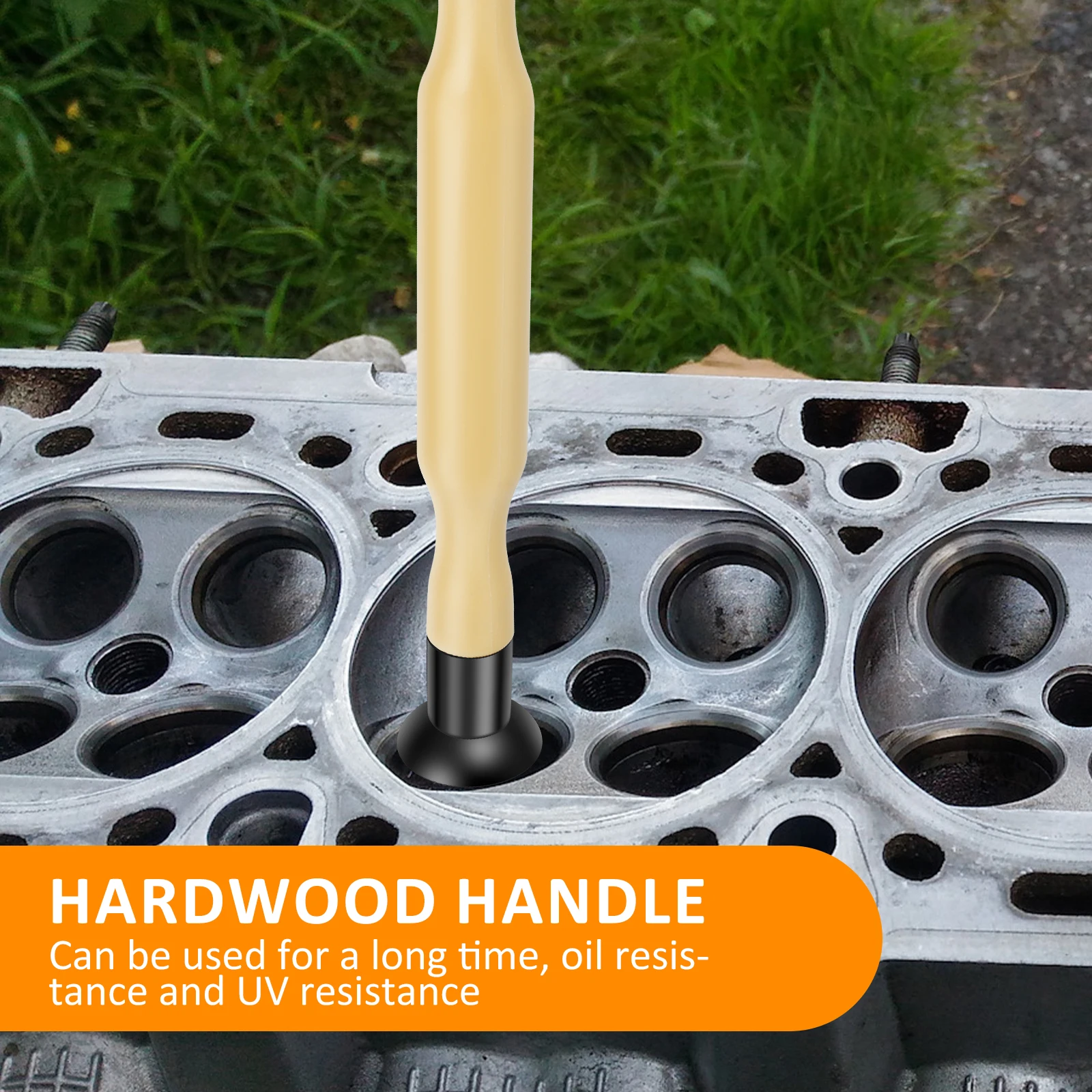 4PCS Valve Lapping Set Rubber Valve Lapping Grinding Stick Control Valve Lapping Compound Kit Engine Valve Auto Motorcycle Tool