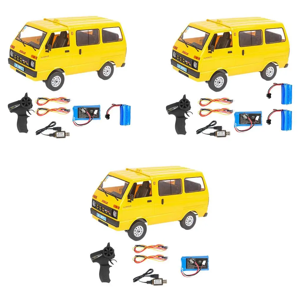 Carro de controle remoto WPL D42 1:4GHz Simulação Veículos RC Meninos