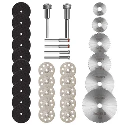32pcs Cutting Discs Rotary Tool Set Perfect for DIY Crafts/Cutting Wood/Metal/Plastic/Glass & Stone! For Your Dremel Rotary Tool