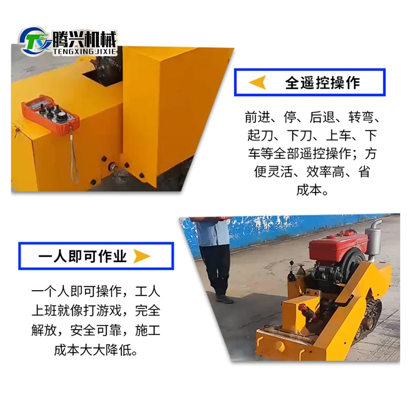 Fresadora hidráulica sobre orugas