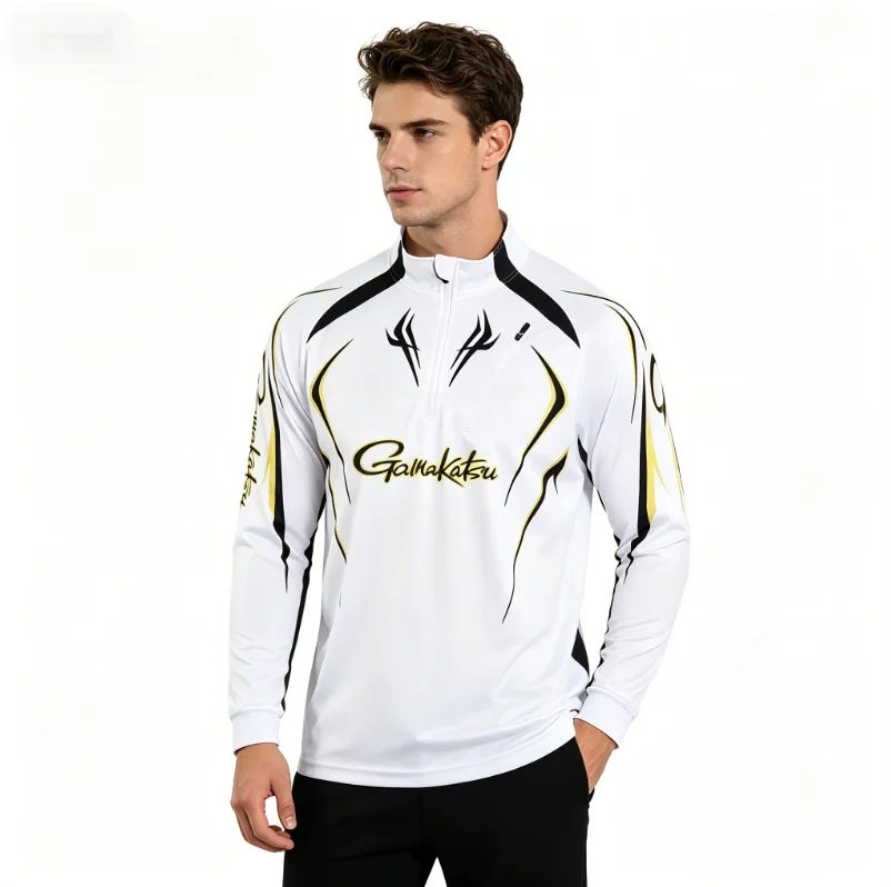 

New Fishing Clothing Sport Outdoor Long Sleeve Hiking Shirts Profesional Quick Dry Sun Anti-UV Camping Clothes