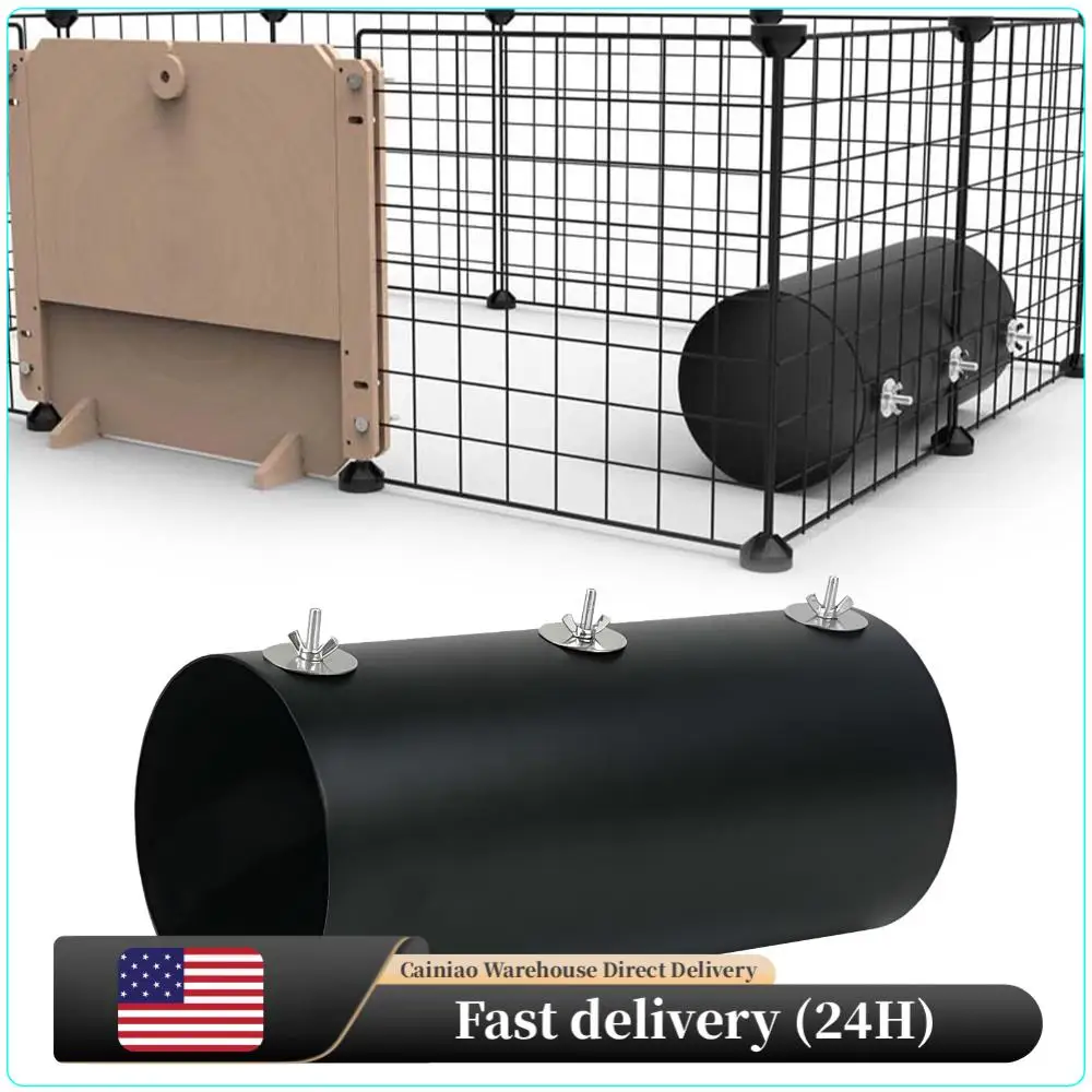 

Набор из 2 подвесных охлаждающих тоннелей-игрушек для клетки: трубки-убежища для тренировок, игр и отдыха мелких животных