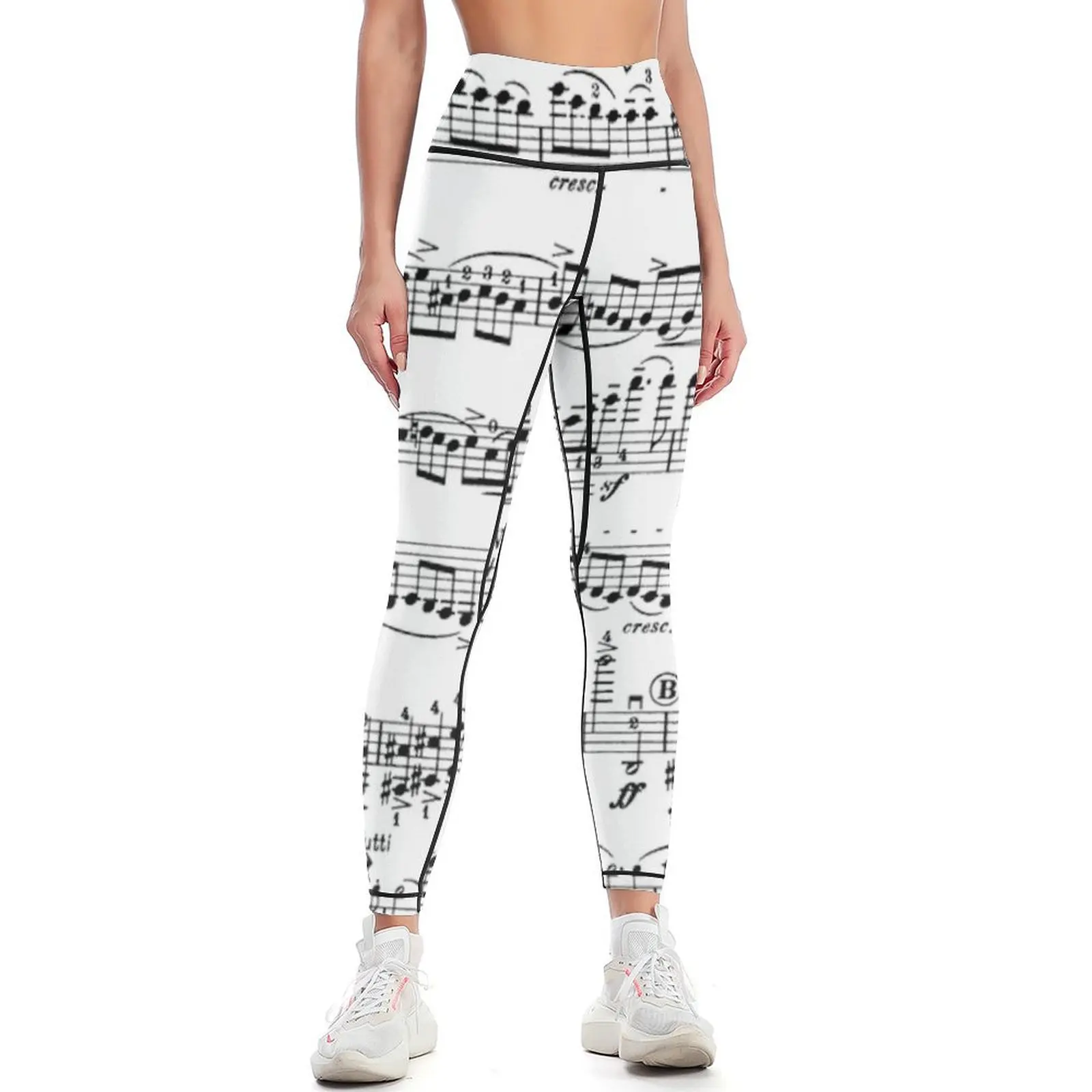 

Mendelssohn Violin Concerto Leggings gym sportswear woman fitness set gym gym's clothing workout shorts Womens Leggings