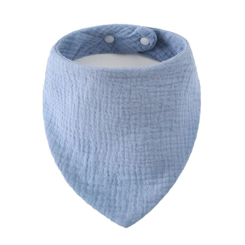 J15U مرايل أطفال بنات أولاد ثلاث طبقات مرايل أطفال باندانا لعاب الأطفال من القطن للجنسين بنين بنات حديثي الولادة مجموعة ألوان #4