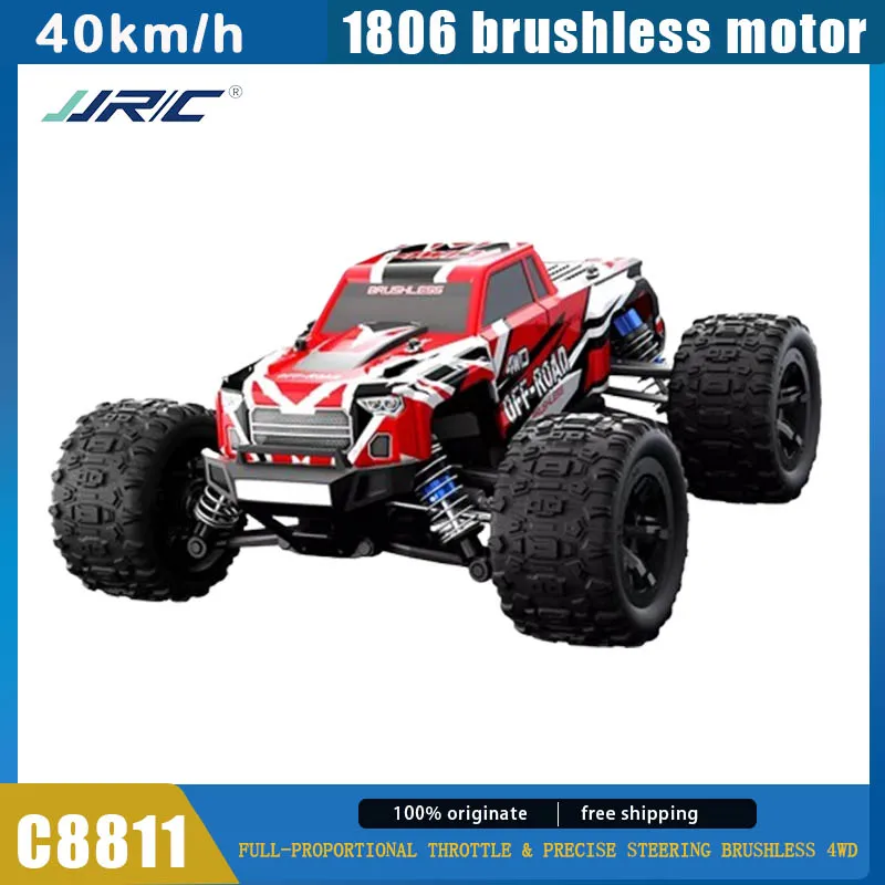 JJRC C8811 RC 1/20 4WD Metal Brushless de alta velocidade 4WD modelo de carro de controle remoto elétrico Drift Racing Car Boy Toy