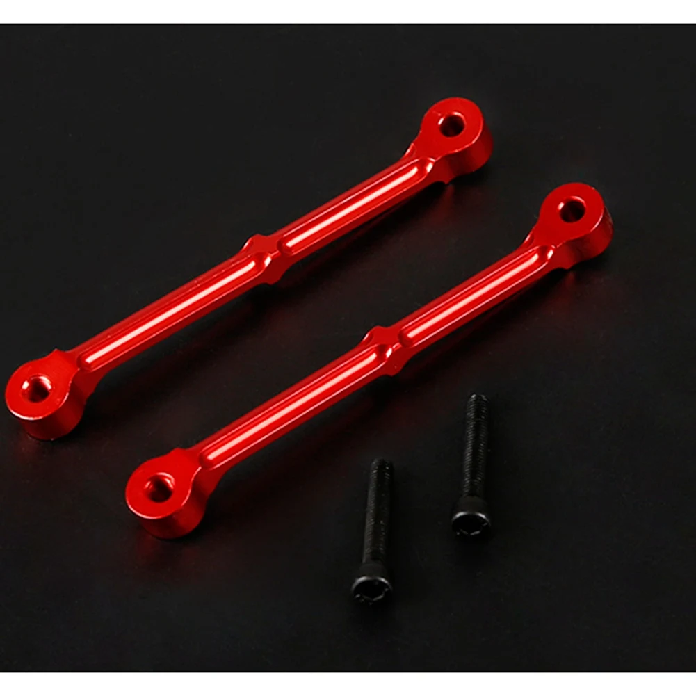 CNC Metal Pull Rod Game Accessories for 1/5 HPI BAHA ROVAN KM BAJA 5B 5T 5SC SS Rc Car Toys Parts-Red