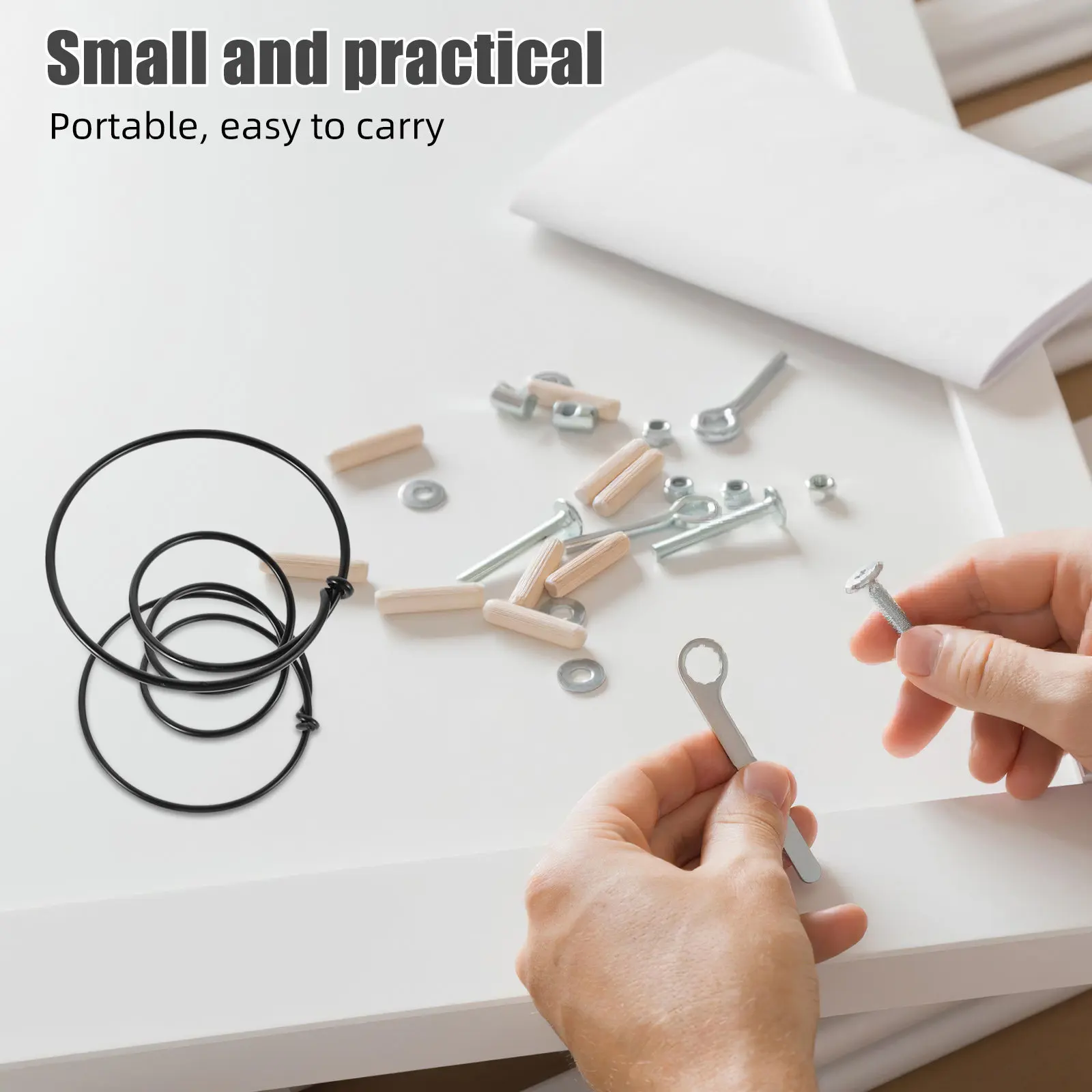 8Pcs Coiled Sofa Springs Heavy Duty Furniture Coil Springs for Couch Chair Recliner Seat Repair Upholstery Spring Kit