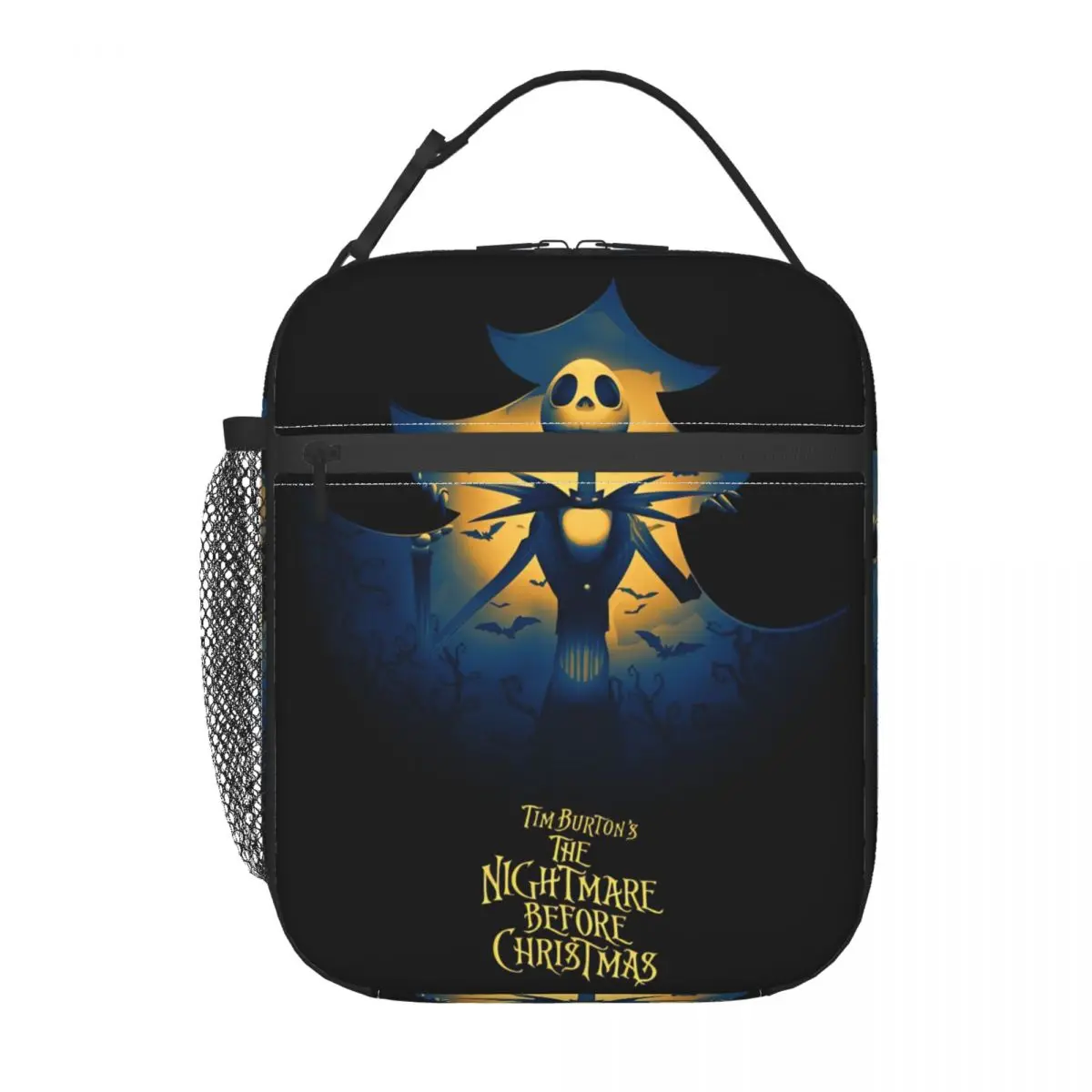 

The Nightmare Before Christmas Thermal Insulated Lunch Bags for Travel Portable Food Bag Thermal Cooler Lunch Boxes