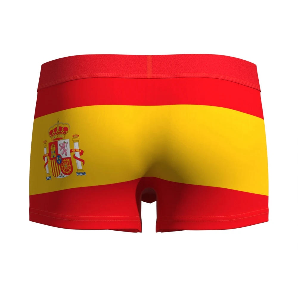 SEOBEAN Men's Low Waist Underwear Quick Drying Theme Youth Sexy Briefs Four Corners Design Comfortable Innerwear view 2