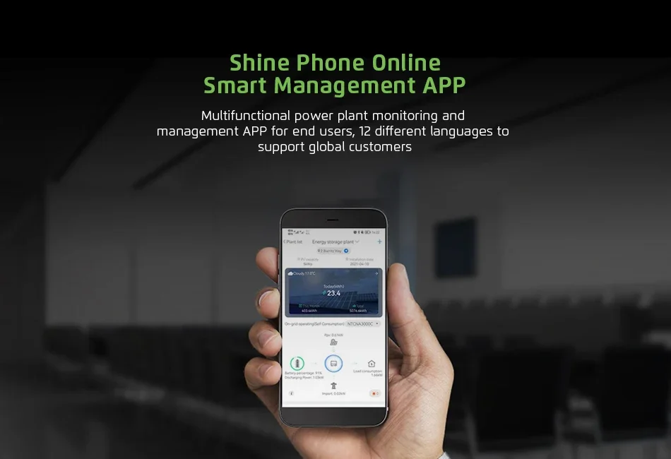 7.5kw عاكس شمسي أحادي الطور من Deye على الشبكة للاستخدام المنزلي عالي الجودة مصنوع في الصين