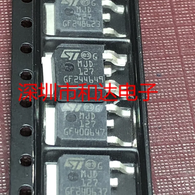 10 piezas ORIGINAL nuevo MJD127 MOS FET SMD TO-252
