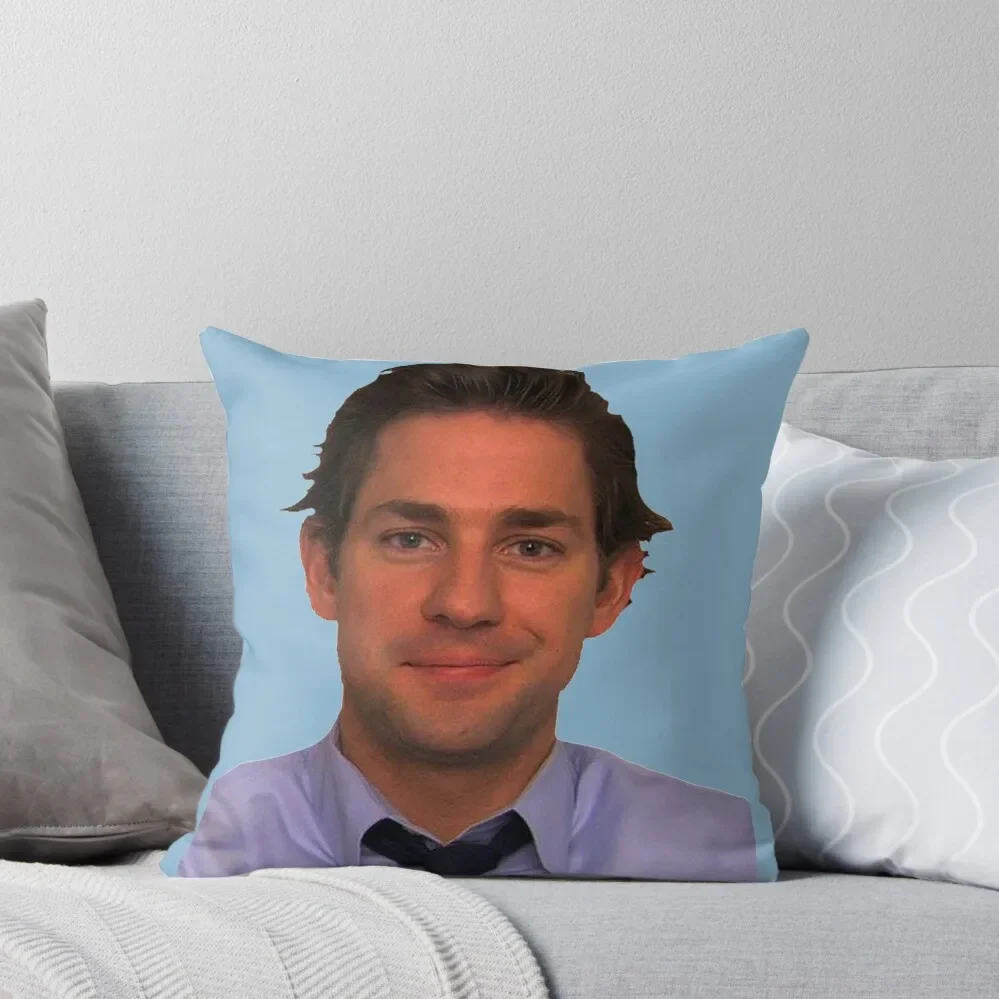 Jim Halpert Throw Pillow Sofa Decorative Covers Embroidered Cushion Cover Decorative Cushions For Living Room pillow