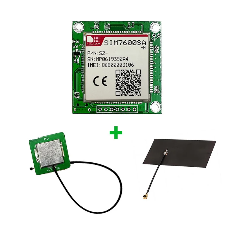 Carte de développement de module CAT4, carte de base SIM7600SA-H SIMcom SIM7600SA-H la persévérance CAT4 + GNSS