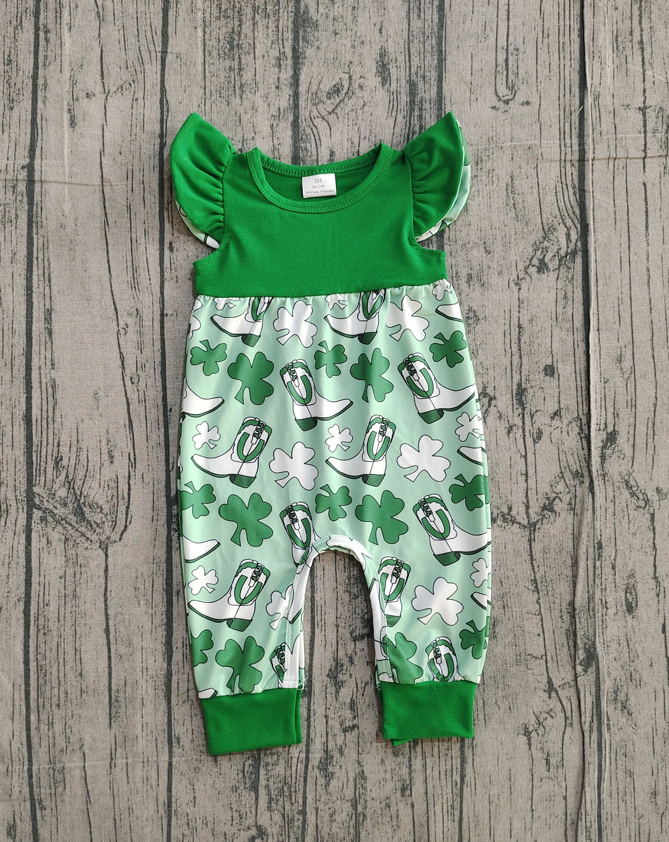 z1220-17 SR3778 Pre-sale Wholesale baby romper kids clothes girls smocked bow short sleeve romper boutique children clothing