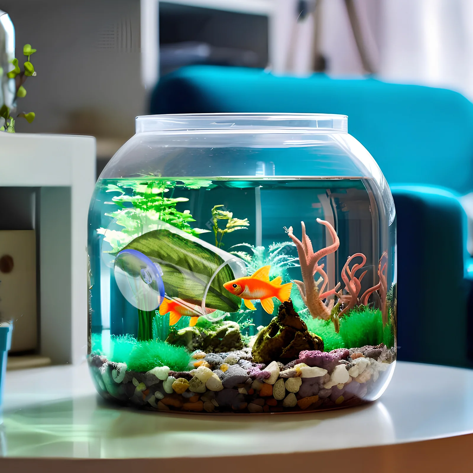 

2Pcs Betta Fish Resting Leaf Set Clear Acrylic Aquarium Tunnel Hideout Cave Fish Tank Accessories Decorations Aquarium Cave