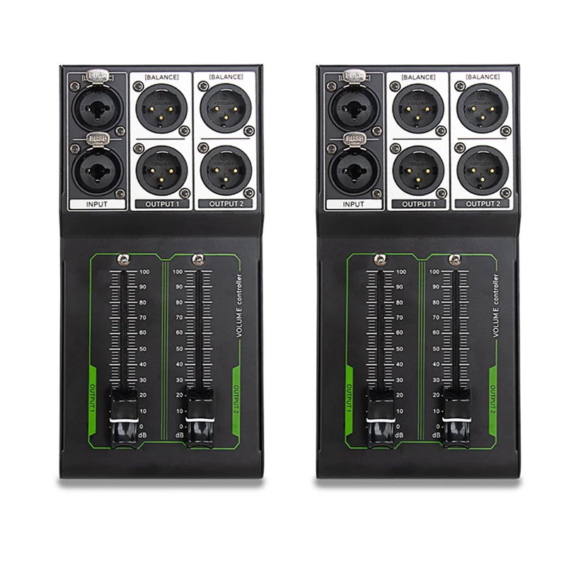 

B04B-2X Passive Volume Controller No Noise Input And Output Sound Quality Lossless Mixer Volume Adjustment Controller