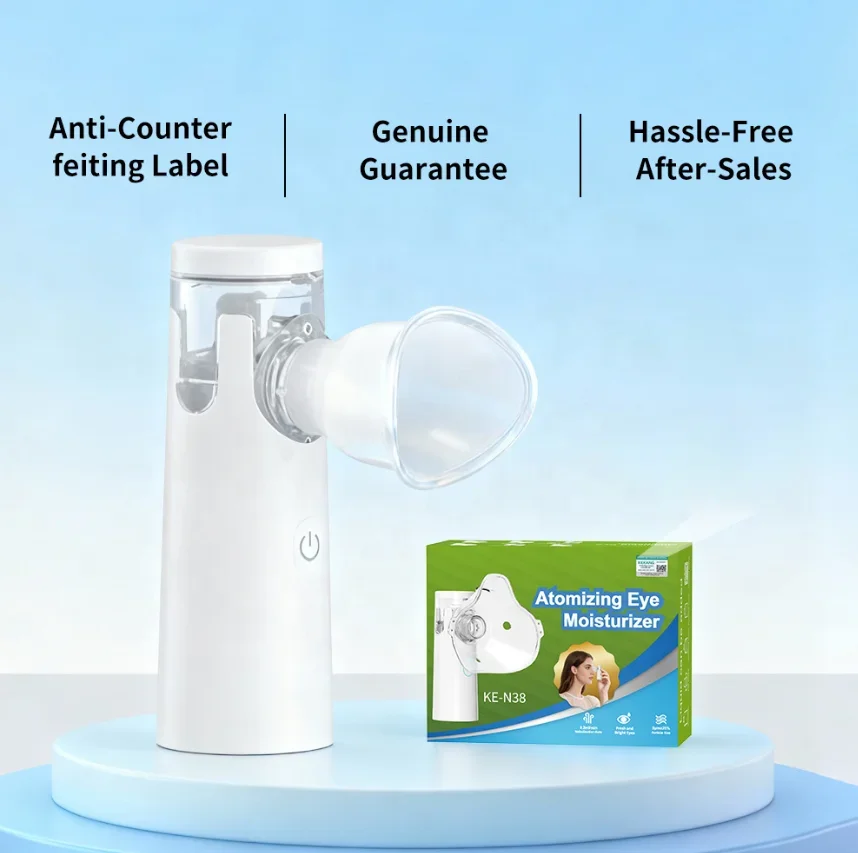 Customized  Nebulizer Ultrasonic mi-cro Net Portable Nebulizer Eye Moisturizing Instrument Export Nebulizer Inhaler