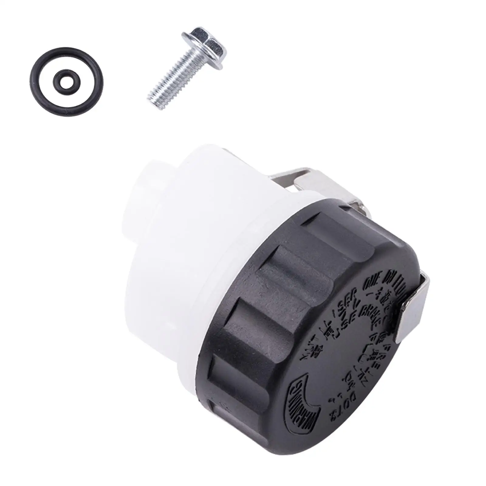 

Motorcycle Clutch Reservoir Fluid Bottle Accessories 5.1x4.2cm Left Side for CBR1000rr 2004-2007 Simple Assembly