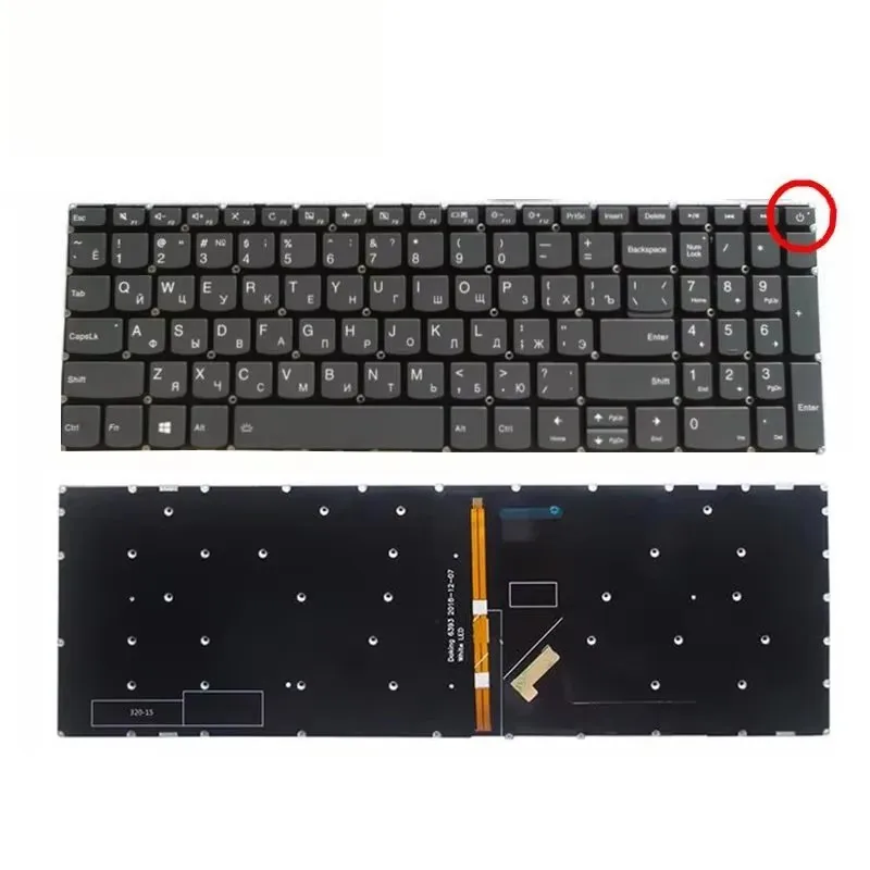 RU/JP/FR/BR/ Keyboard for Lenovo IdeaPad 15sARE 2020 15SIIL 2020 15sIML 2020/330C-15IKB 5-15IKB V730-15IKB chao5000 V330-15IGM