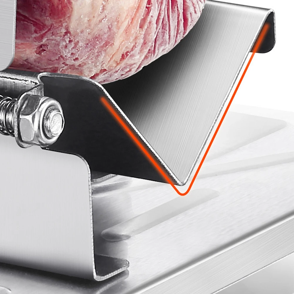 Rindfleisch Kräuter Hammel Rollen Cutter Gemüse Gefrorenes Fleisch Küche Schneidemaschine Edelstahl Manuelle Lamm Slicer Haushalts Gadgets