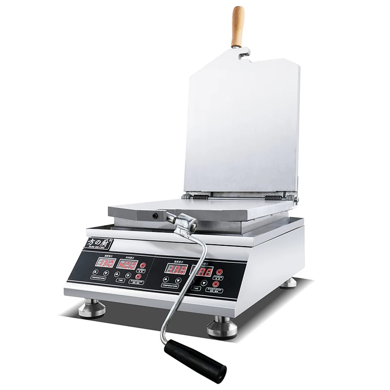 FC-SF11 Fossil Pancake Machine Commercial Octopus oracle Bone Pattern Scallop Machine 2400W Seafood Pancake Machine