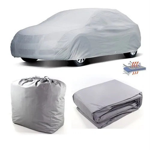 

For Volkswagen Golf 7 Tarpaulin (Car Cover) gray color car protective cover tarp case for vw golf accessories protection bag