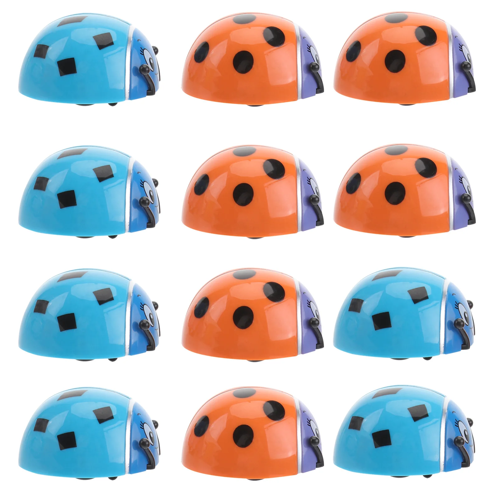 

12pcs Wind-Up Beetle Fun Cartoon Animal Type Clockwork Kids For Parent-Child Play Crawling Flipping Insect Motion Baby