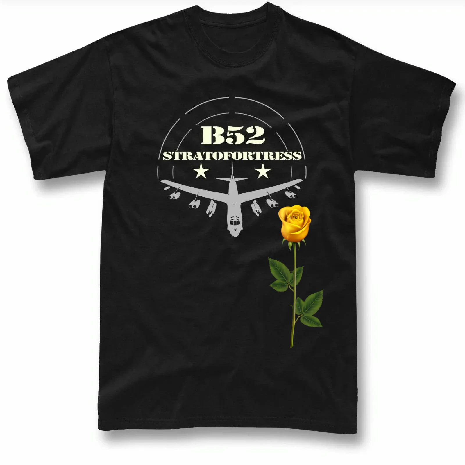 

Retro US Air Force B-52 Stratofortress Bomber T-Shirt 100% Cotton O-Neck Summer Short Sleeve Casual Mens T-shirt Size S-3XL